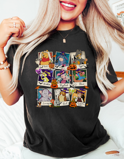 Spooky Pooh and friends tee