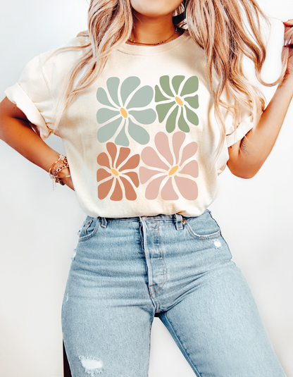 Daisy collage tee