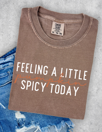 Feeling a little Pumpkin Spicy Today Graphic Tee