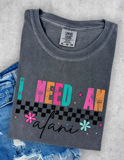 I need an Alani graphic tshirt