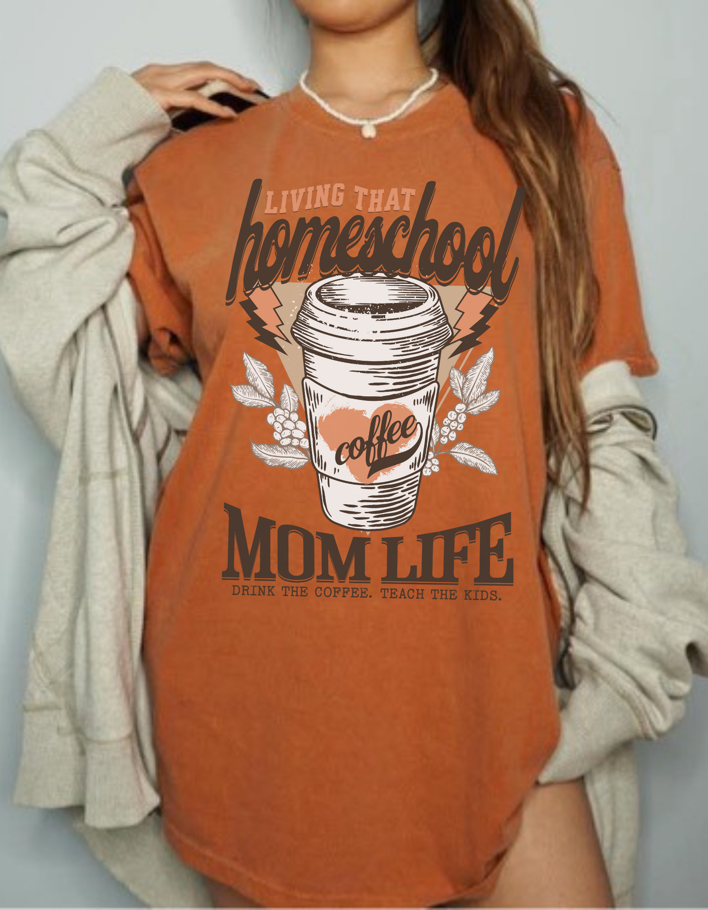 Homeschool mom life Graphic Tee