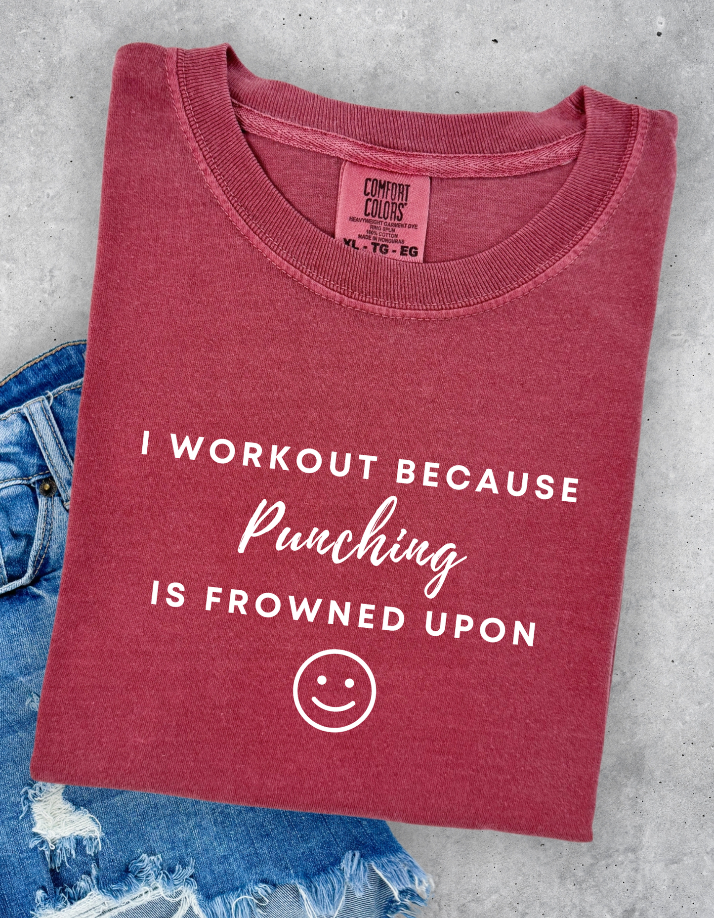 Punching is frowned upon Graphic Tshirt