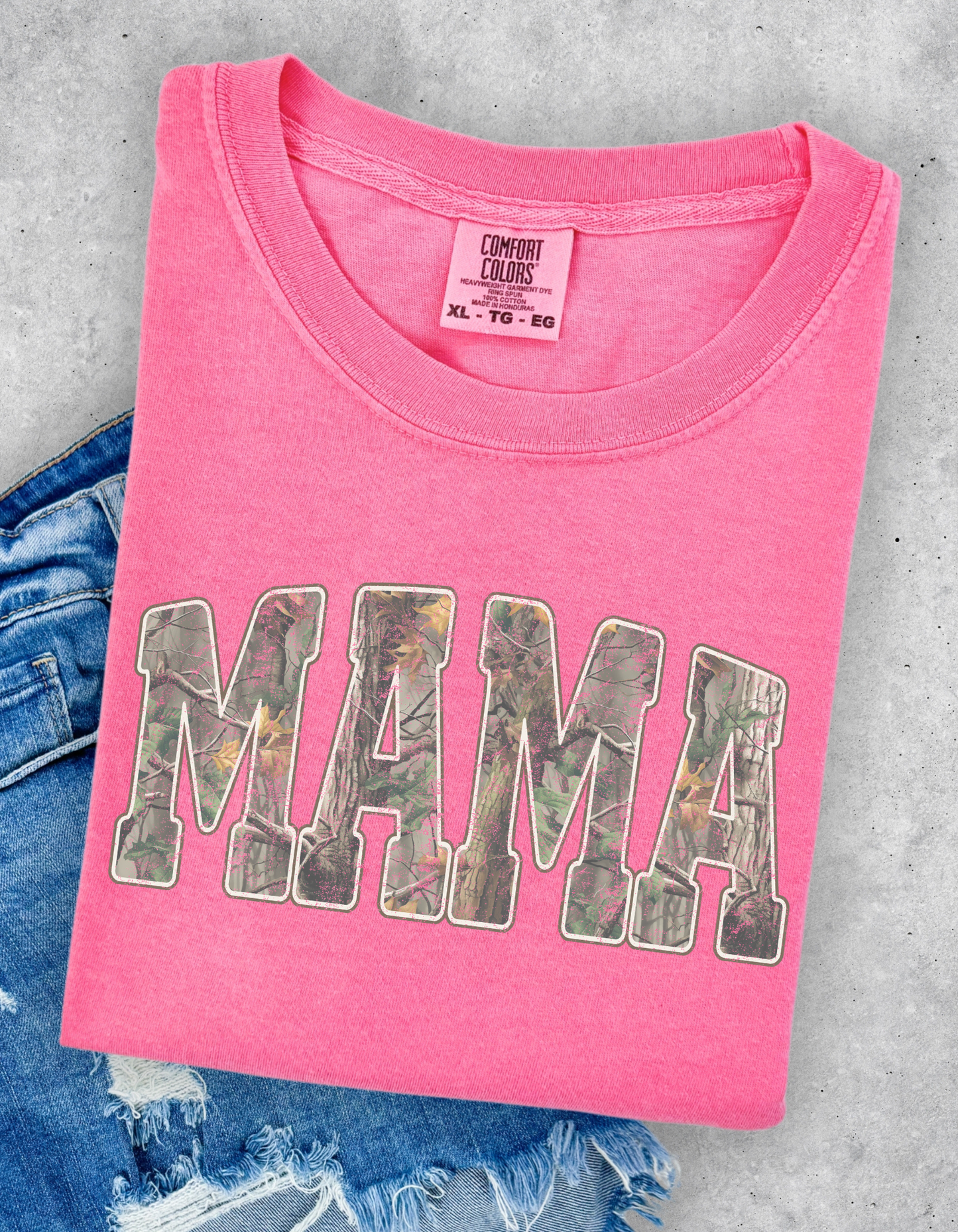 Camo Mama Graphic Tee