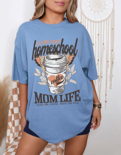 Homeschool mom life Graphic Tee