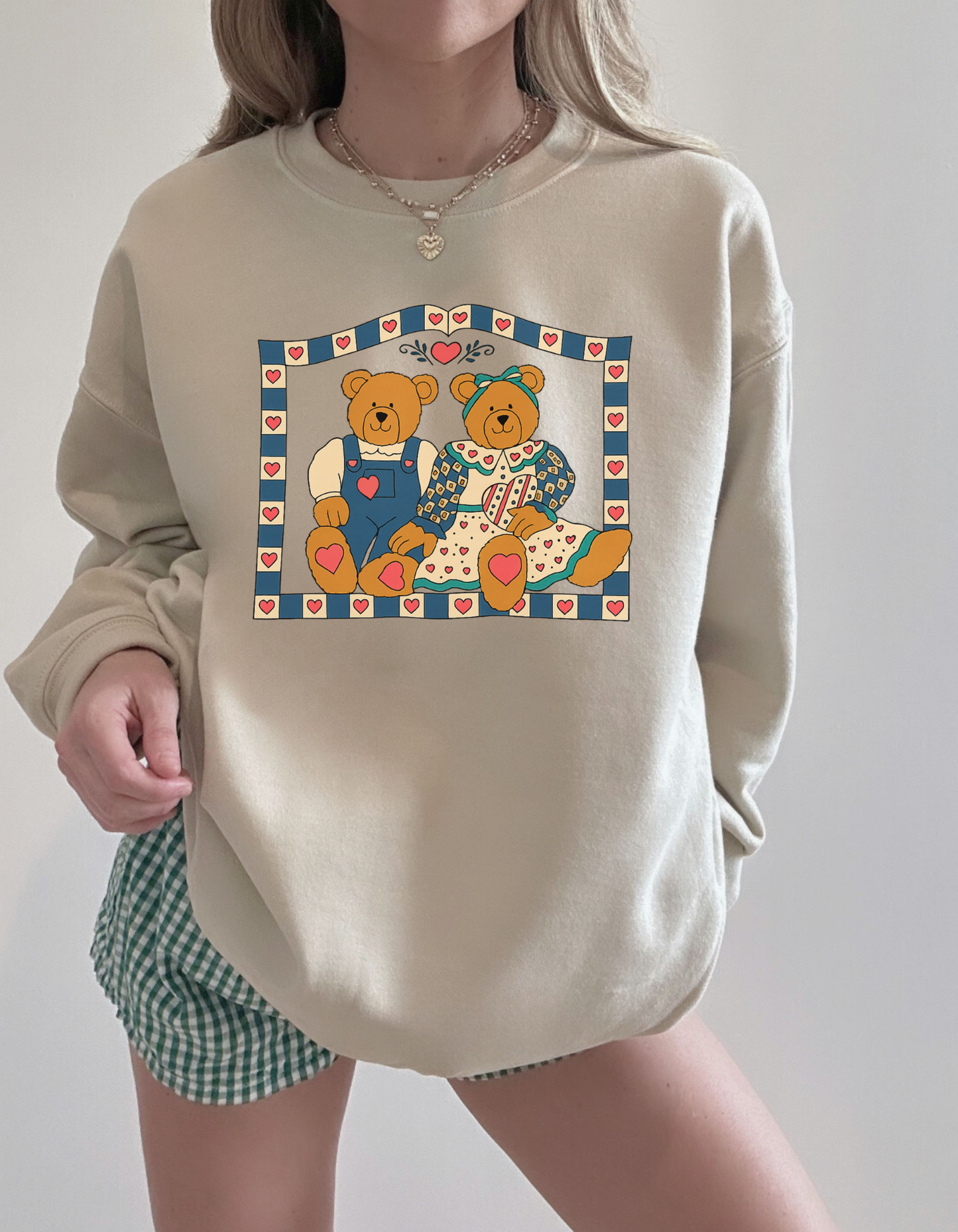 Vintage Thrift Bears Crewneck Sweater
