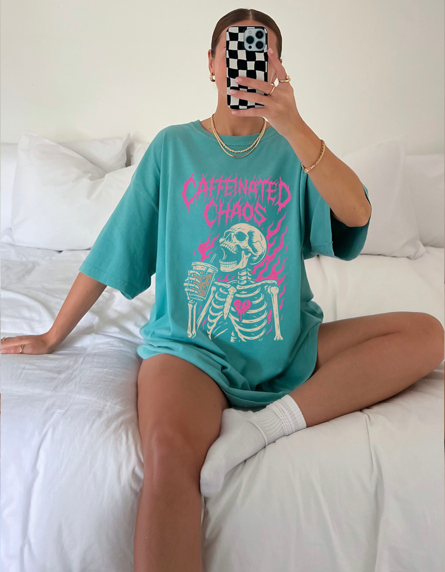 Caffeinated chaos Graphic Tee