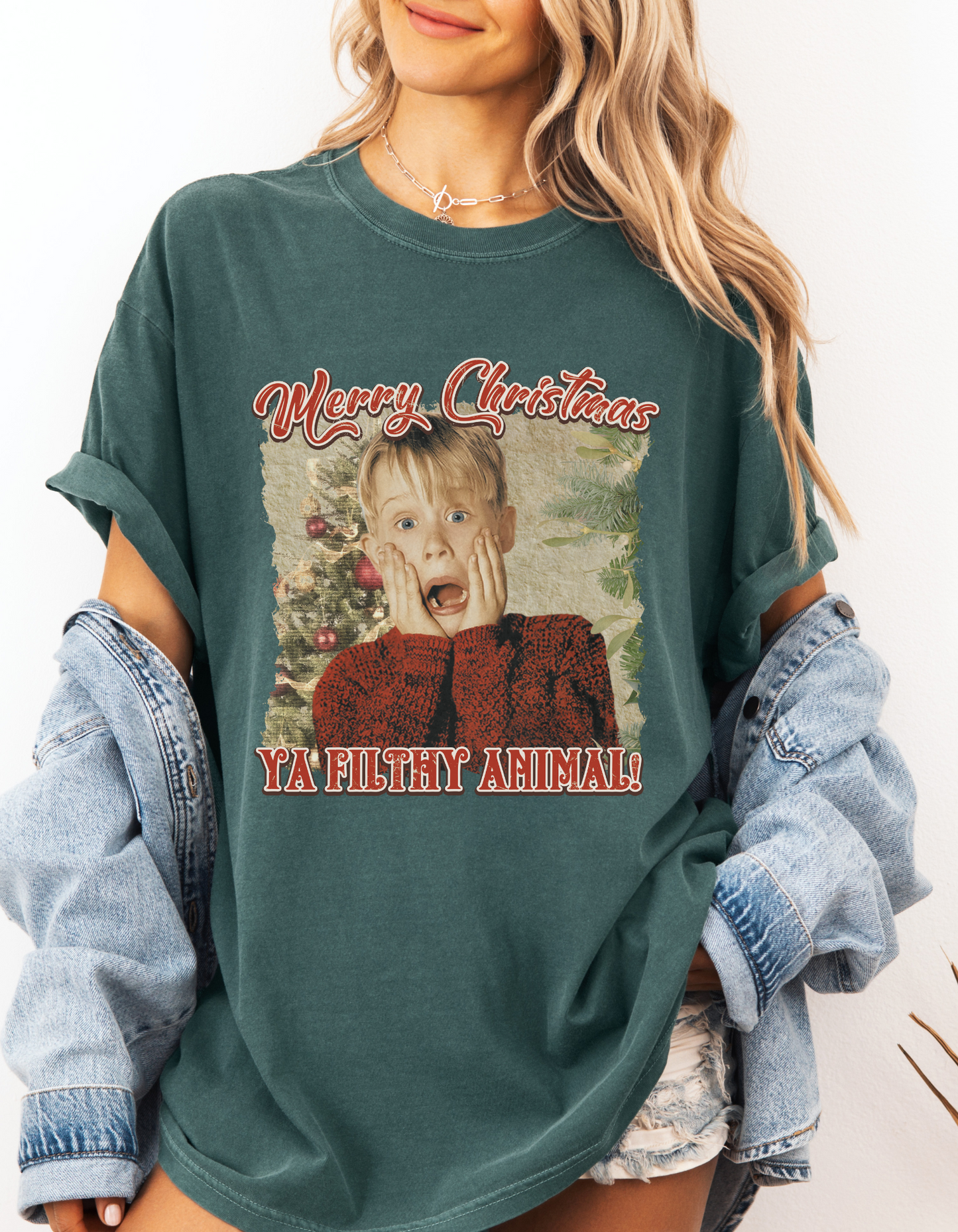Merry Christmas you filthy animals Graphic Tee