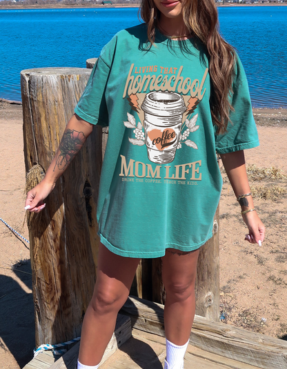 Homeschool mom life Graphic Tee