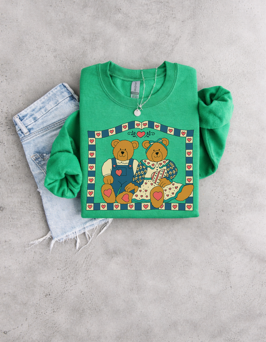 Vintage Thrift Bears Crewneck Sweater
