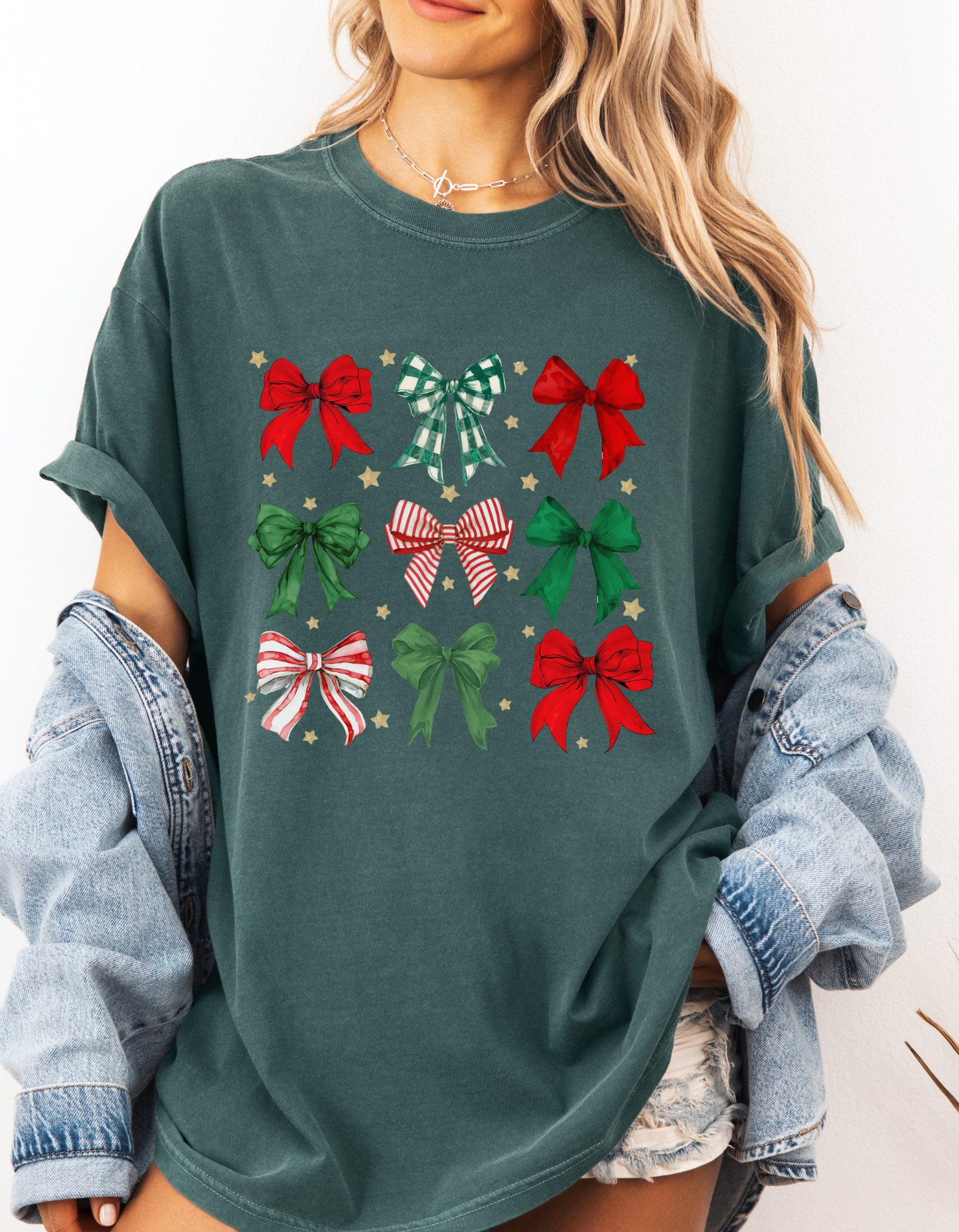 Christmas bow coquettes