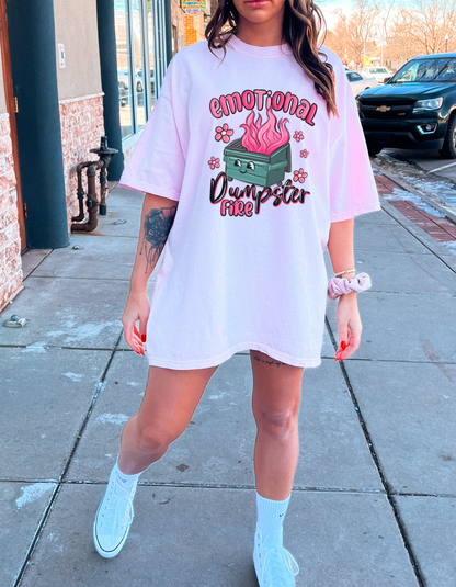 Emotional dumpster fire tshirt