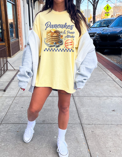 Pancakes and Panic Attacks Graphic Tee
