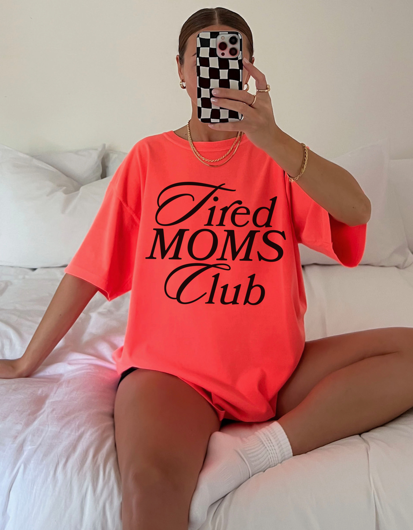 Tired Moms Club Graphic Tee