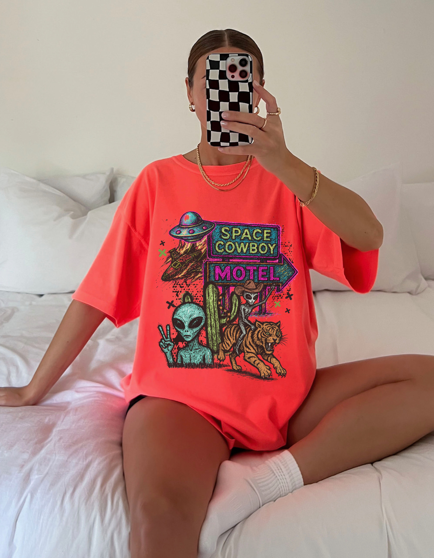Space Cowboy Motel Graphic Tee