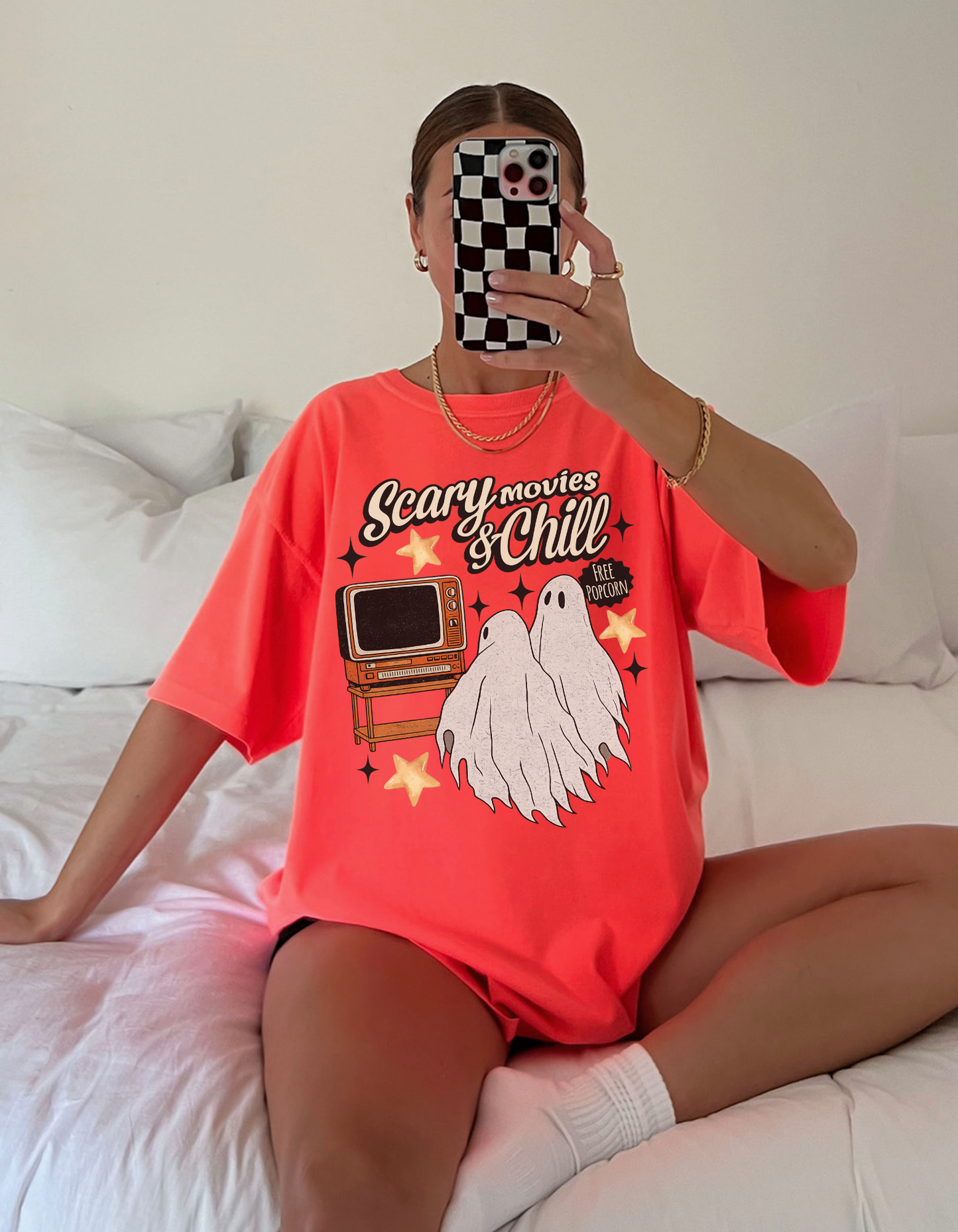 Scary movies and Chill Tee