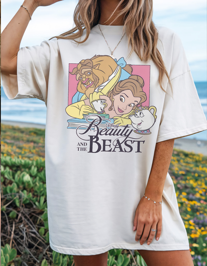 Beauty and Beast Graphic Tee