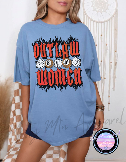 Outlaw women graphic tee