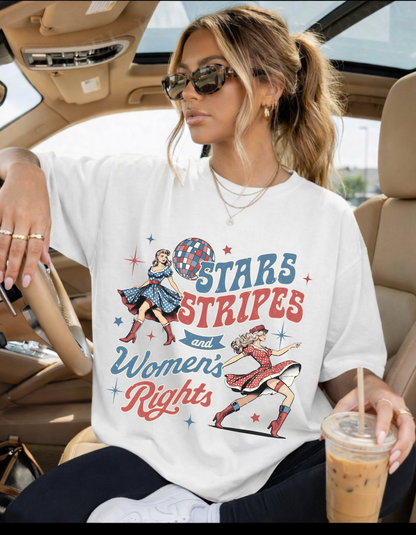 Stars Stripes Women’s Rights Graphic Tee