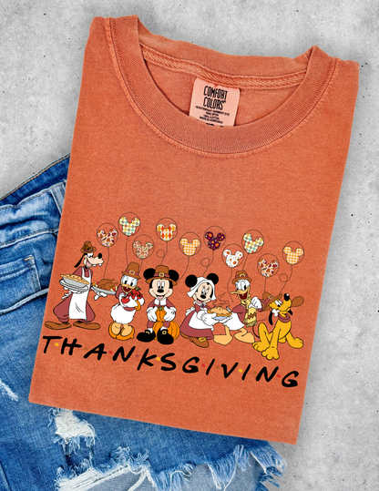 Mickey & friends Thanksgiving Tshirt