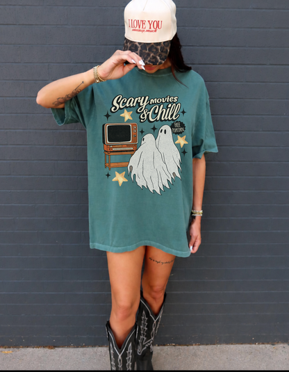 Scary movies and Chill Tee