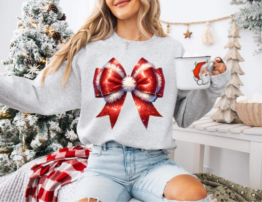 Santa coquette crewneck sweater (pre-order)