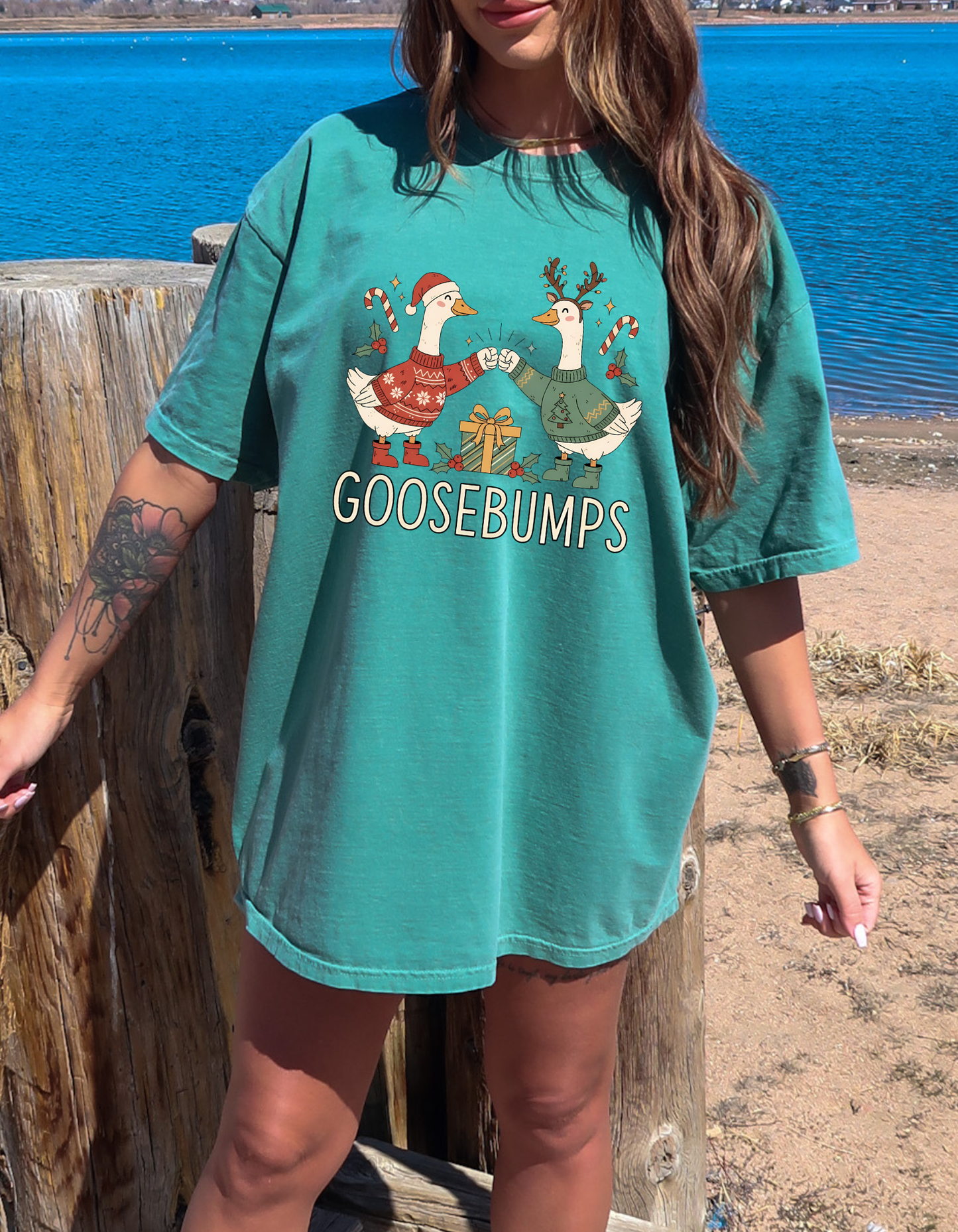 Christmas Goosebumps Graphic Tshirt