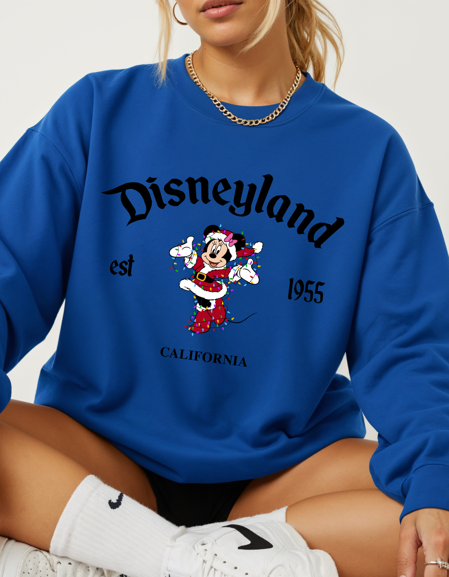 DL California Christmas Crewneck Sweater