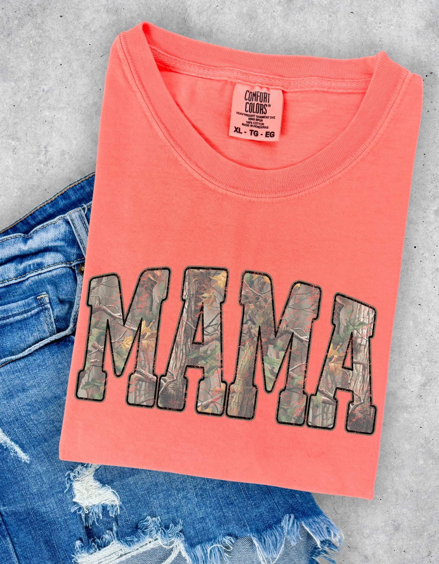 Camo Mama Graphic Tee