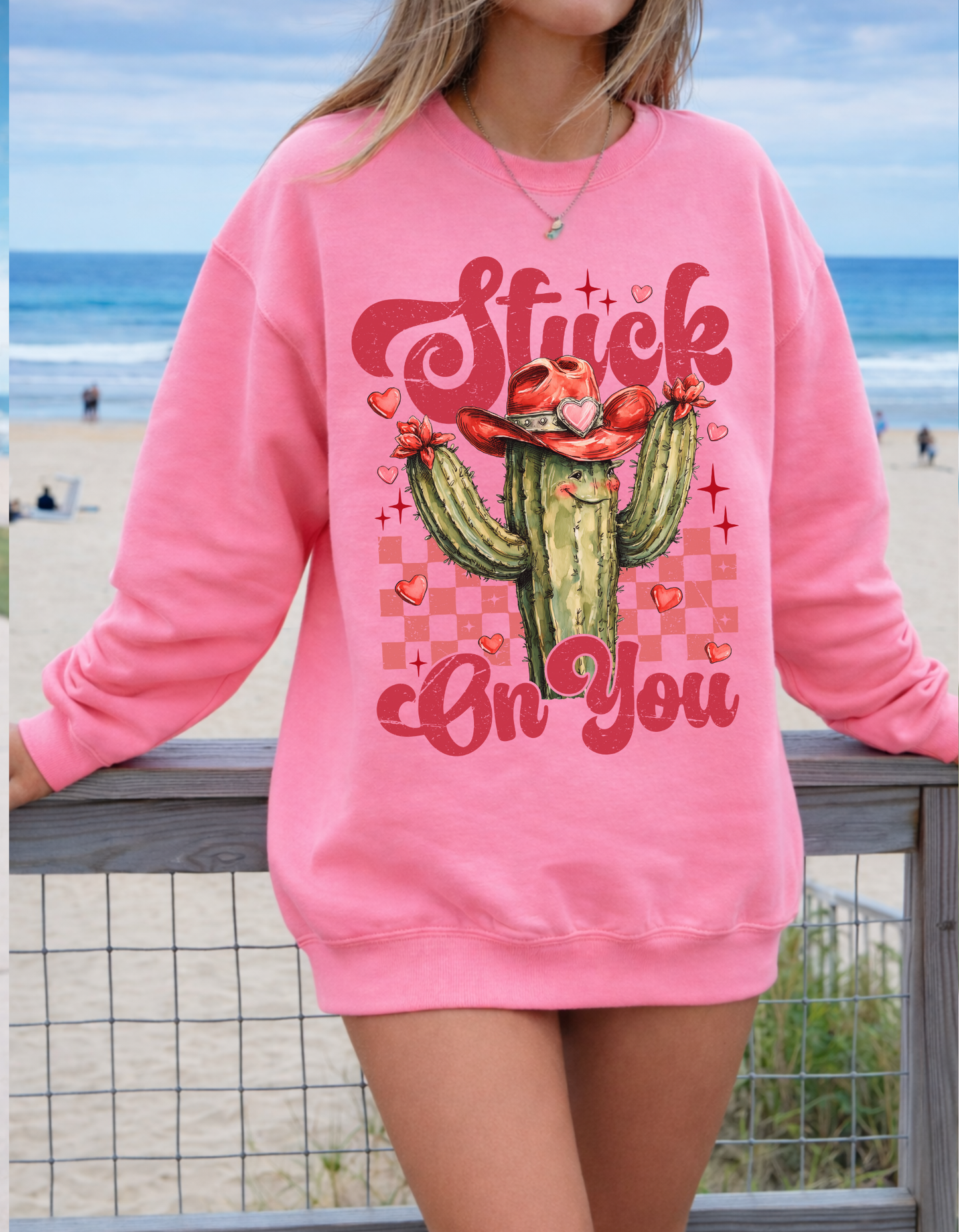 Stuck on You Crewneck sweater