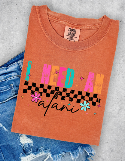 I need an Alani graphic tshirt