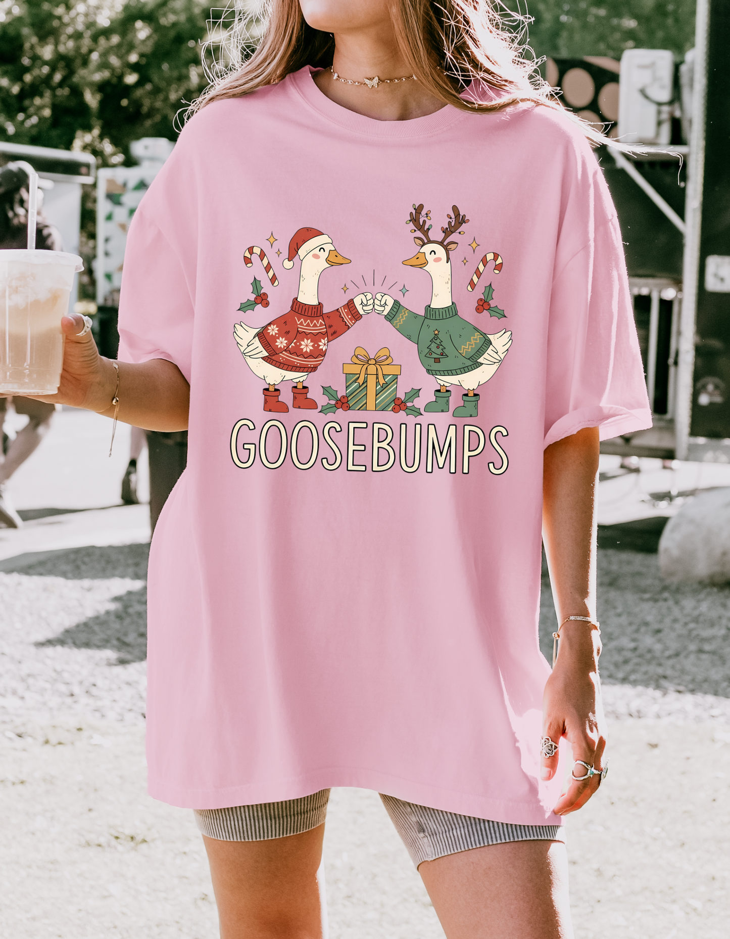 Christmas Goosebumps Graphic Tshirt