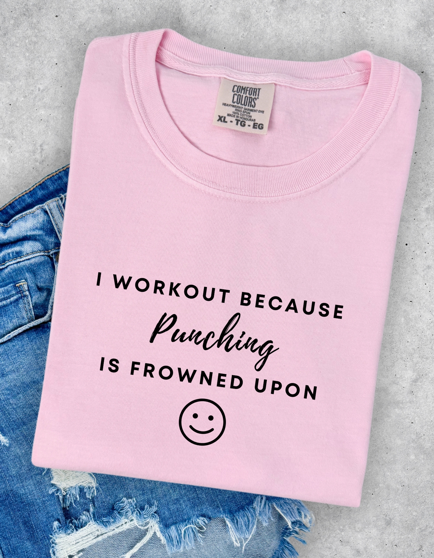 Punching is frowned upon Graphic Tshirt