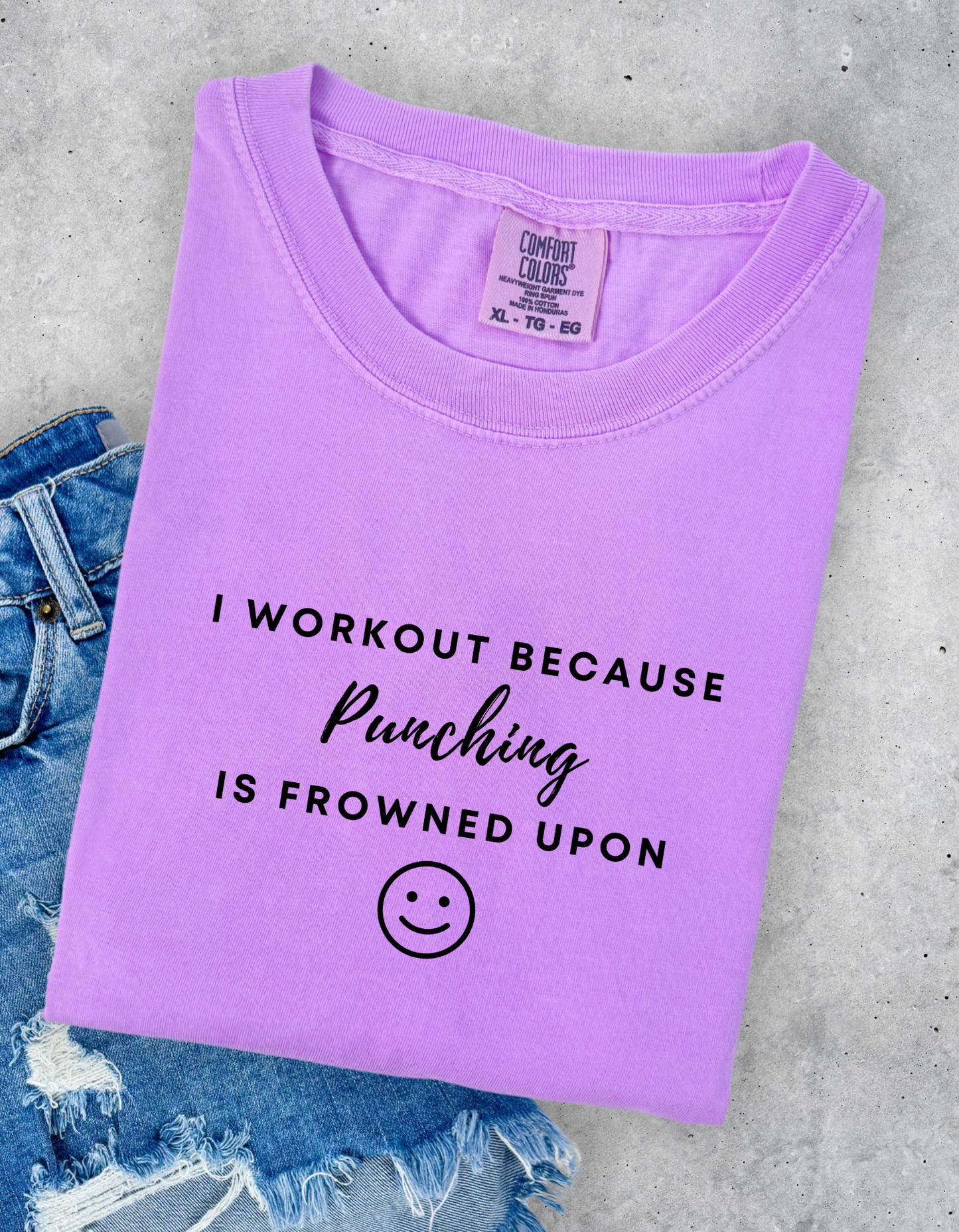 Punching is frowned upon Graphic Tshirt