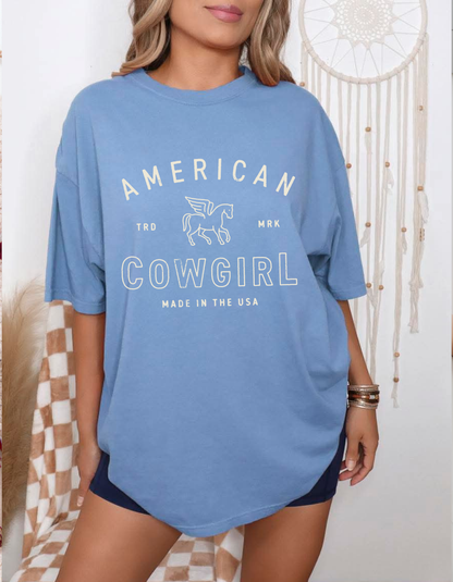 American Cowgirl Graphic Tee