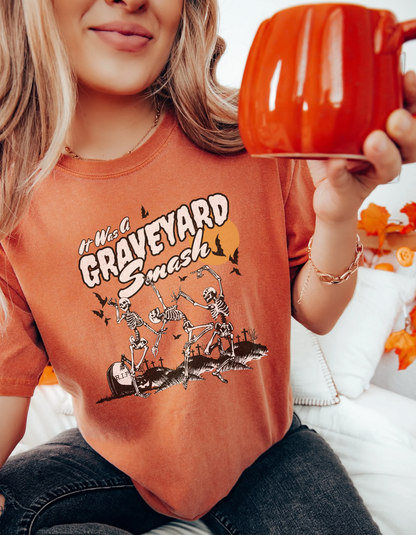 Graveyard smash tee