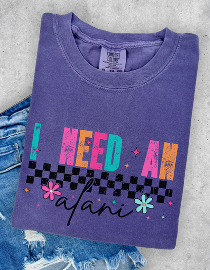 I need an Alani graphic tshirt