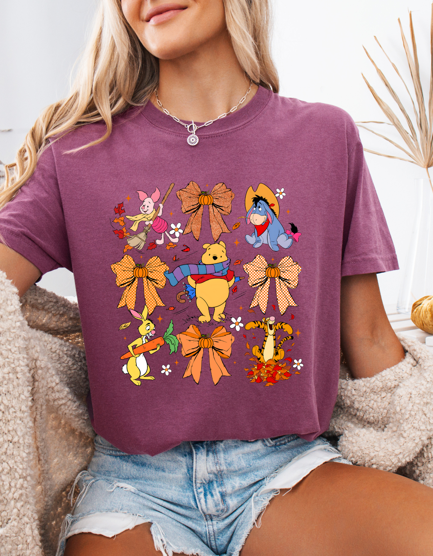 Autumn Pooh Tshirt