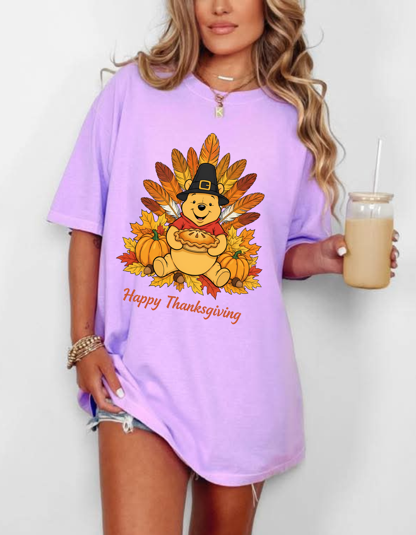 Happy Thanksgiving Pooh Tshirt