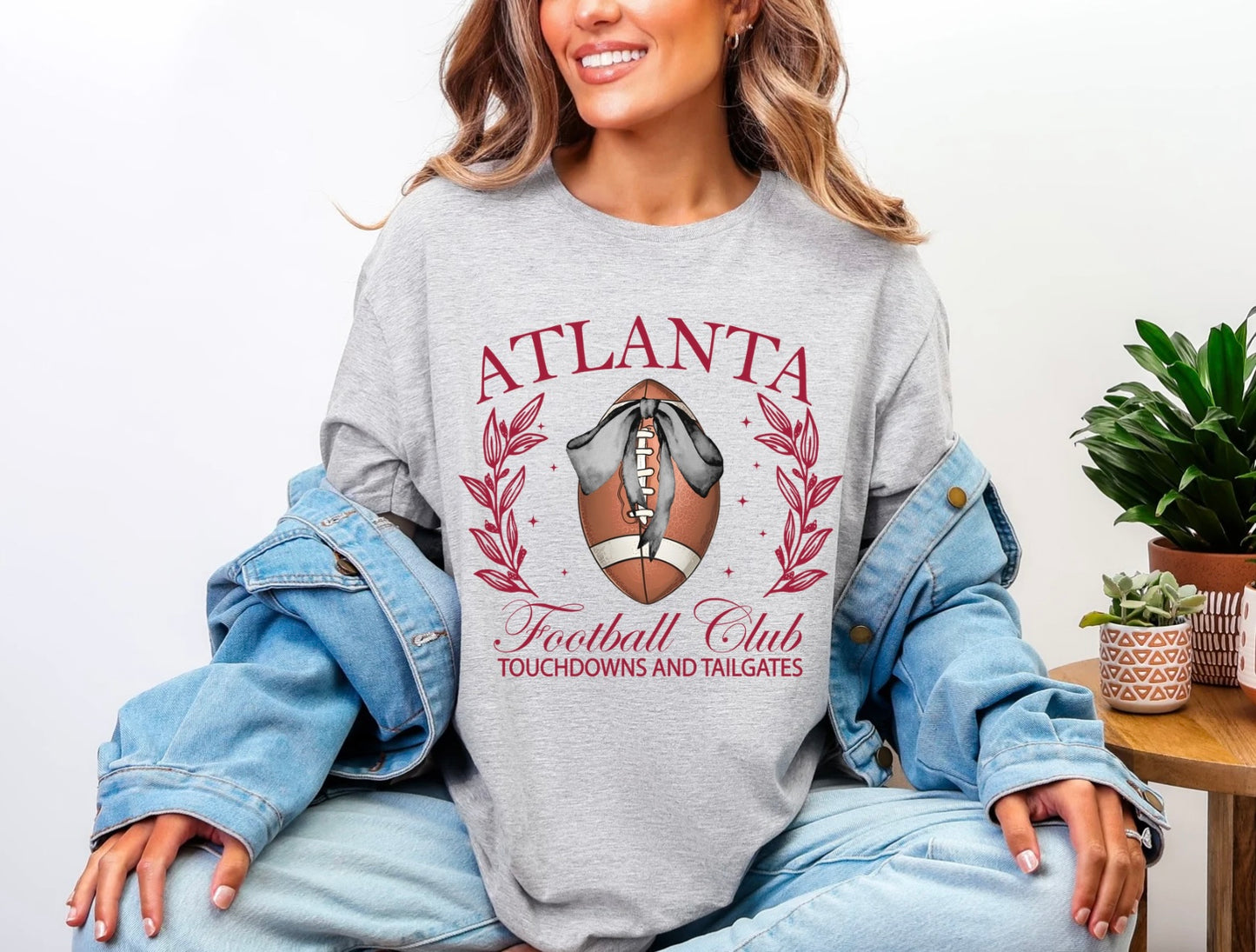 Football Teams Bow Graphic Tee