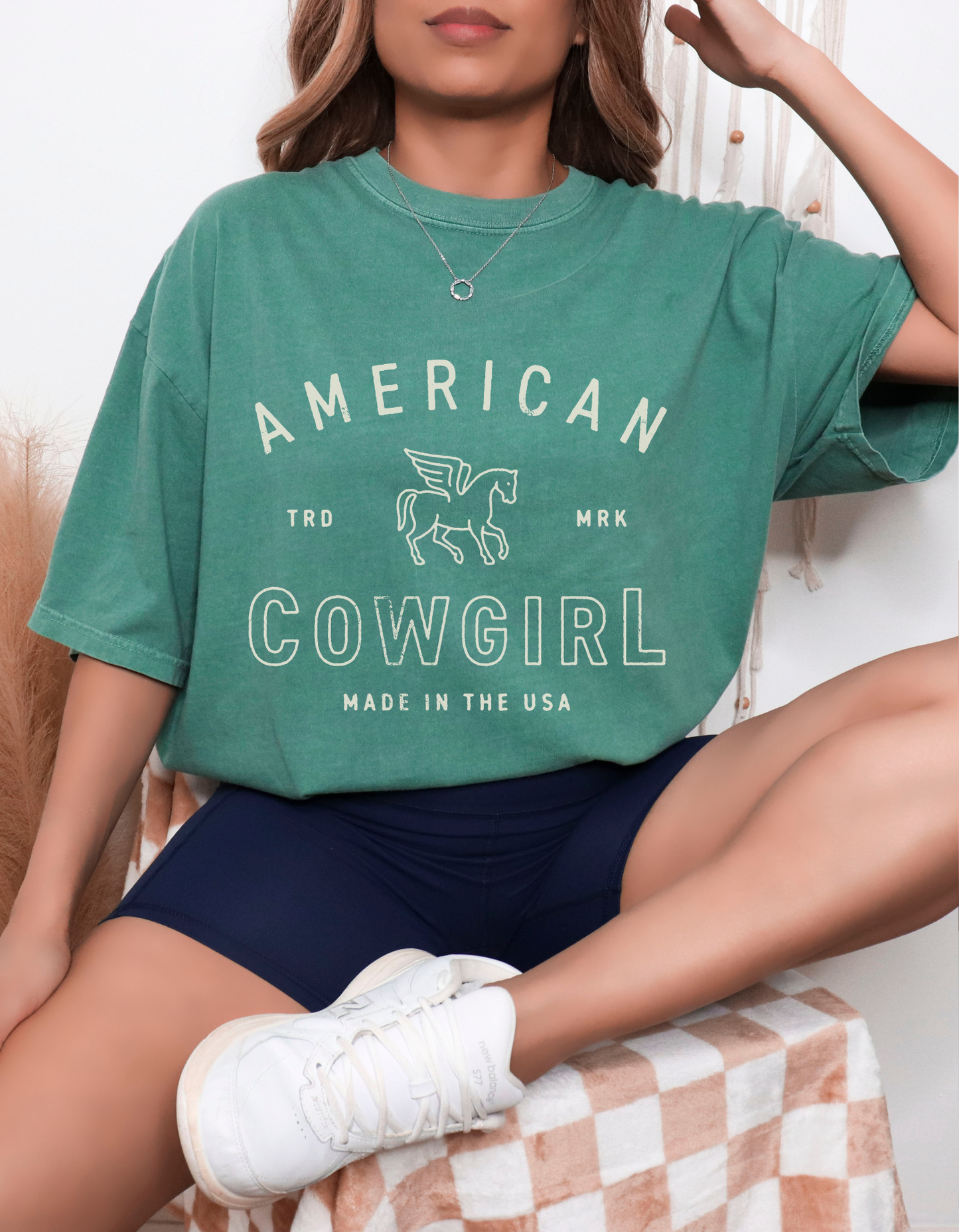 American Cowgirl Graphic Tee