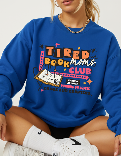 (PRE-ORDER) Tired Moms Book Club Crewneck Sweater