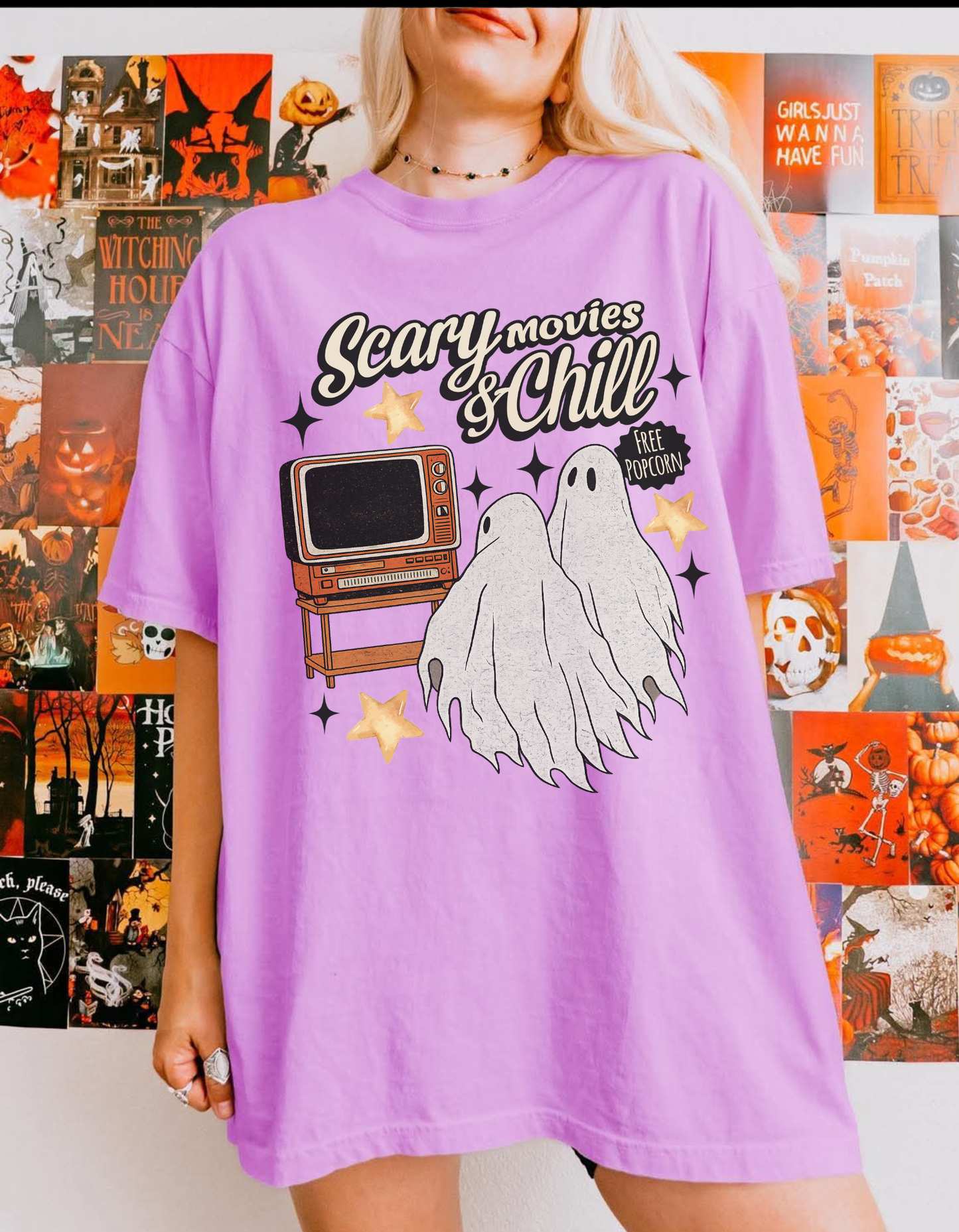 Scary movies and Chill Tee