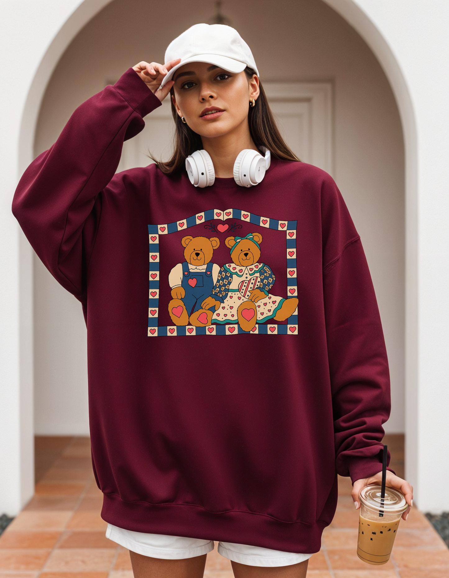 Vintage Thrift Bears Crewneck Sweater
