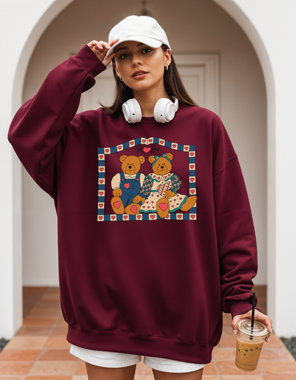 Vintage Thrift Bears Crewneck Sweater