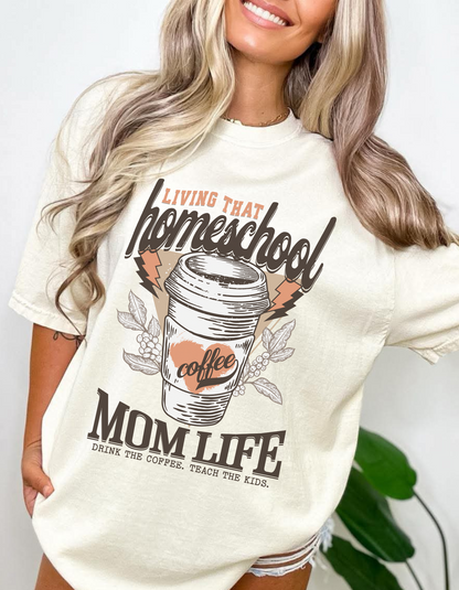 Homeschool mom life Graphic Tee