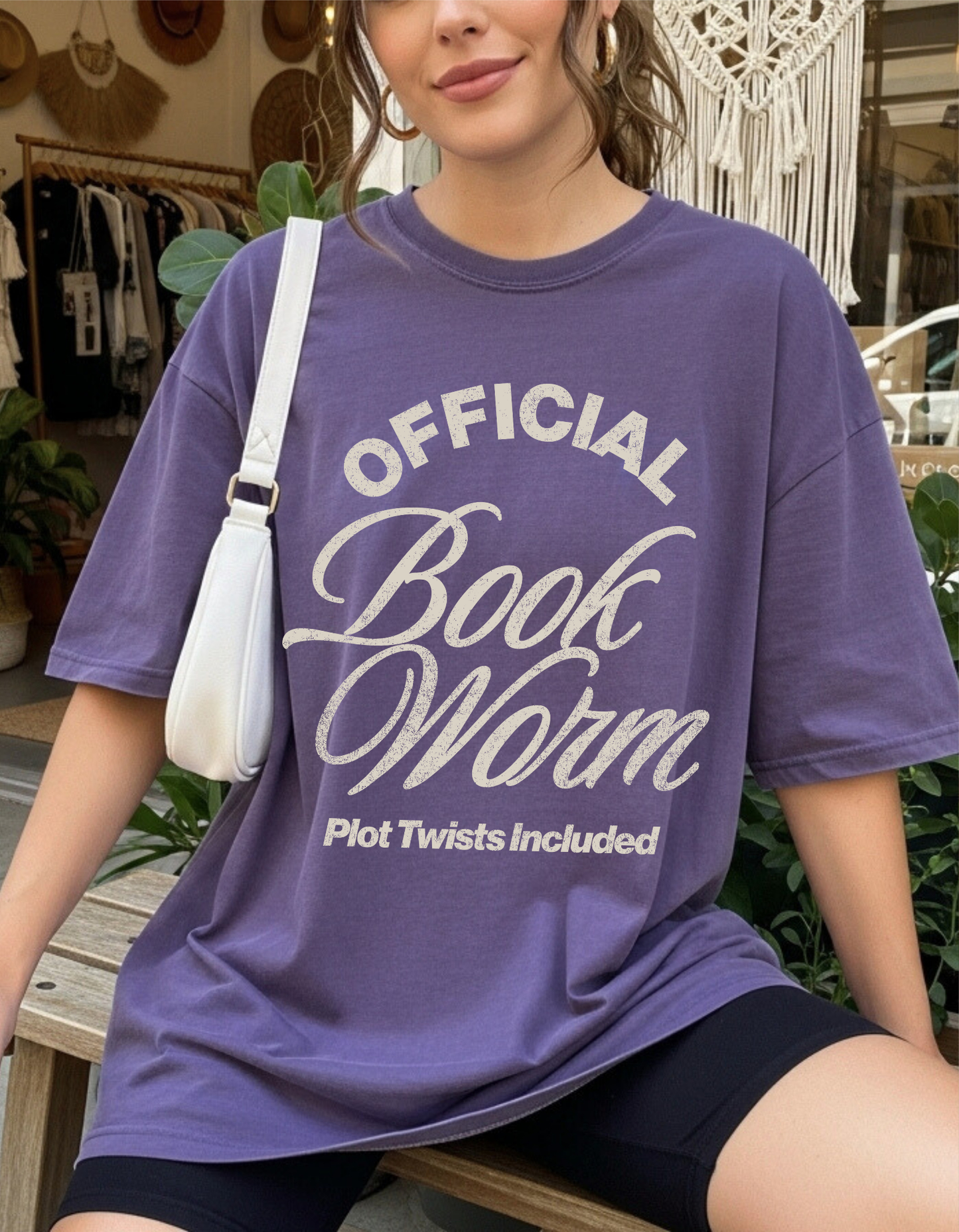 Official bookworm Graphic Tee