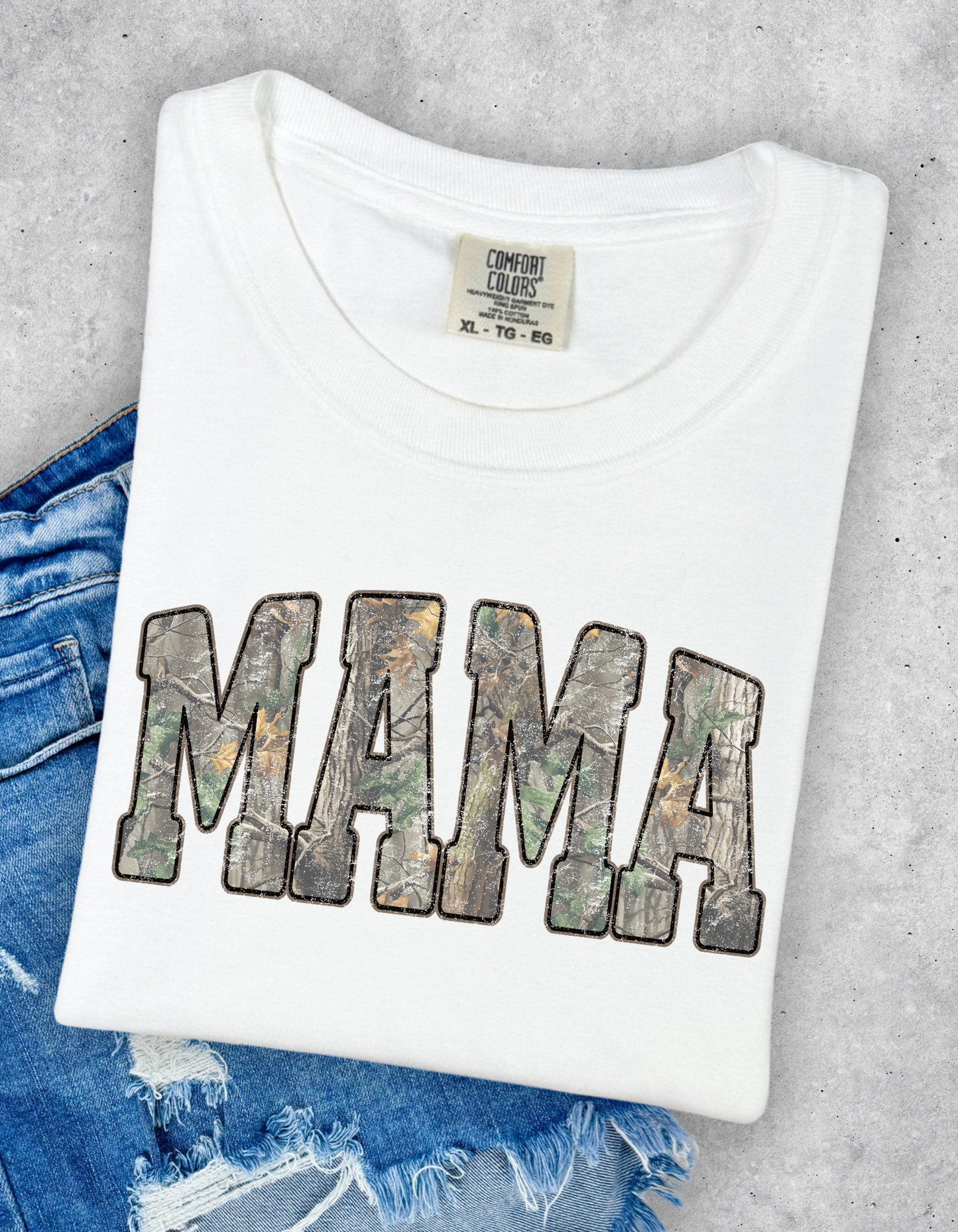 Camo Mama Graphic Tee