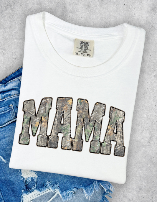 Camo Mama Graphic Tee