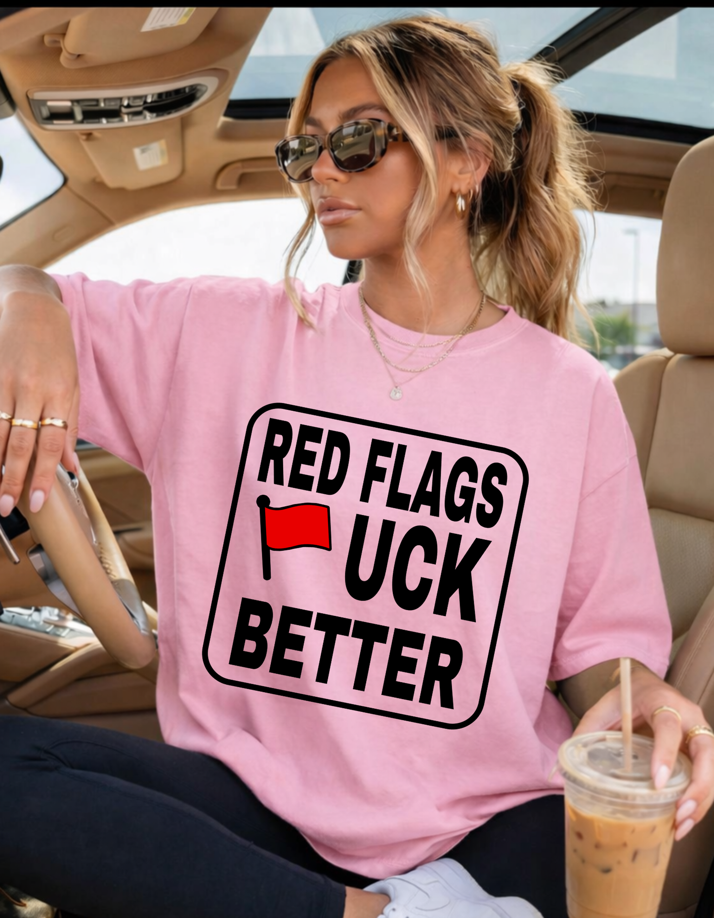 Red flags Graphic tee