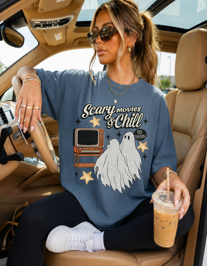 Scary movies and Chill Tee
